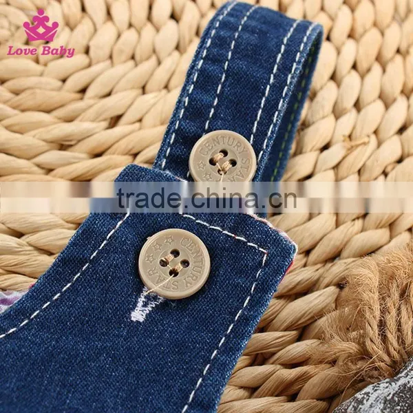 Children Boutique Clothing Baby Jeans Children Denim Overalls Kids Fashion Jeans photo-4