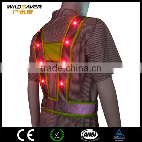 New Design Led Fluorescence Vest /industrial Safety Clothing photo-5