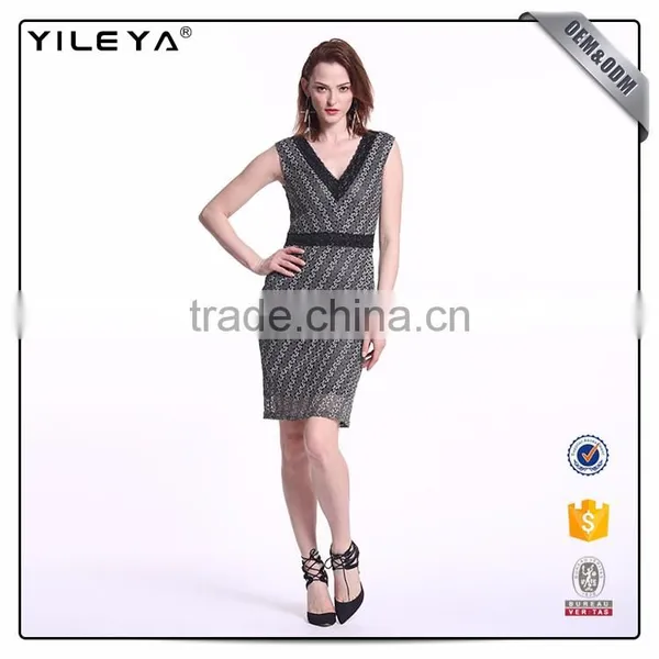Oem & Odm Service V Neck Whole Sale Wonen Dresses photo-2