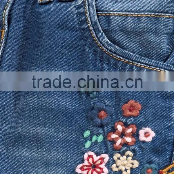 2017 Hot New Product Baby Girl Clothes Pure Denim Long Trouser Skinny Child Jean photo-4