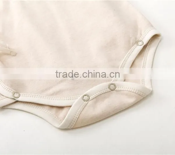 Wholesale 100% Organic Striped Baby Bodysuit Baby Jumpsuit Striped High Quality Baby Rompers photo-5