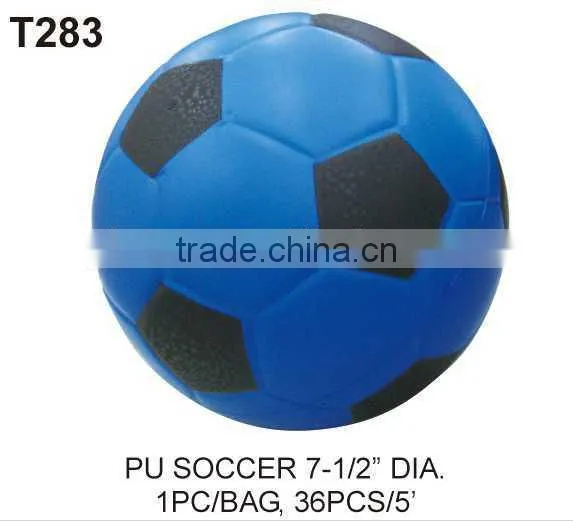 COATED PU PLAIN SOCCER BALL / COLORFUL SOCCER BALL photo-2