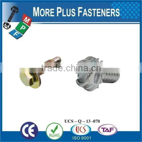 Taiwan M3 M12 M3-0.5 x 10mm DIN 7985 Phillips Drive Pan Head Grade A4 Stainless Steel Machine Screw With Hex Double Lock Washer photo-3