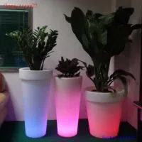 Led Color Changing Flower Pot photo-2