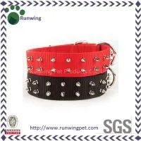 Personality Punkstyle Nylon Spike Dog Collar for Your Pets