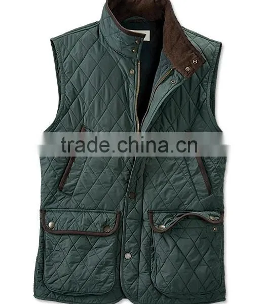 2016 Diamond Quilted Mens Sleeveless Jacket photo-4