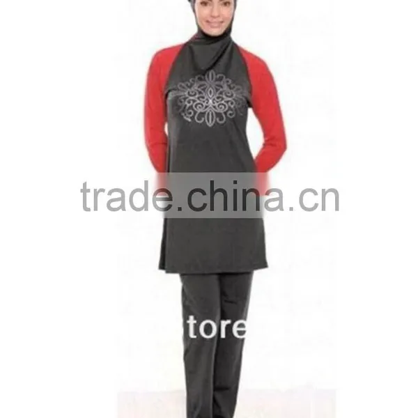 Islamic Full Cover Modest Muslim Swimwear photo-6