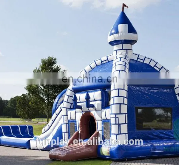 HI Hot Summber Cool Games! Water Park Slides for Sale Inflatable Floating Water Park Used Water Park Slide photo-3