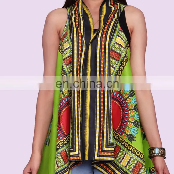 Indian Handmade Cotton Top Blouse Cardigan Indian Latest Kimono Dashiki Floral Shrug Kimono photo-3