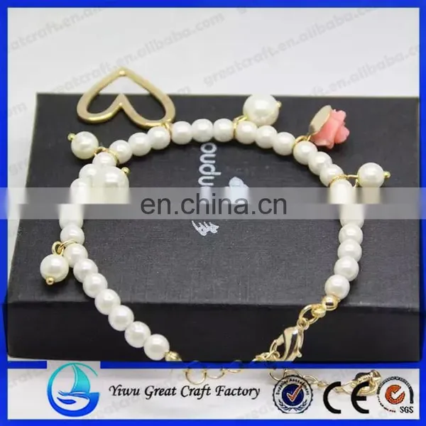 Wholesale Hand Made Resin Flower Pendant Beads Bracelet Hand Chain