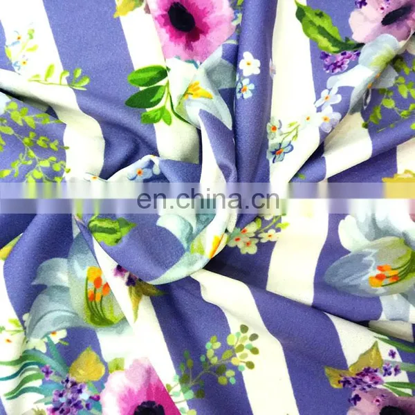 2016New Designs Digital Print Hot Sell Comfortable Deodorization Bamboo Fiber Fabric photo-2