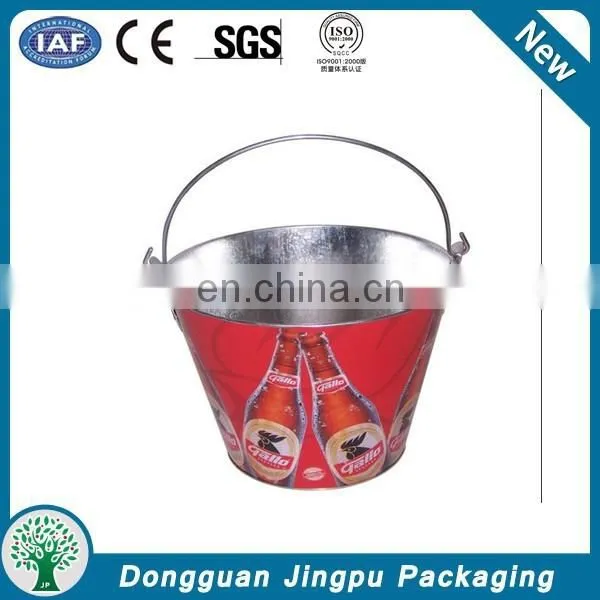 Chinese Hot Sale Ice Bucket Metal Tin Beer Bucket photo-5