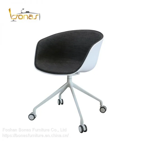 Modern Mid Century Fabric Wedding Restaurant Furniture Sedie Leisure Armrest Dining Chair With Pulley