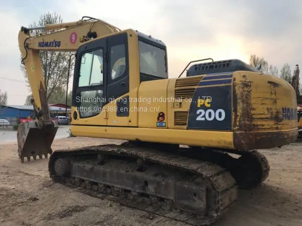 USED ORIGINAL JAPAN KOMATSU 200-8 CRAWLER EXCAVATOR photo-5