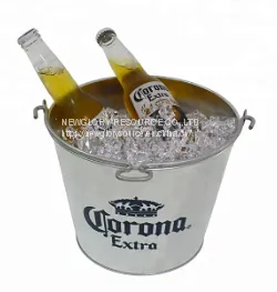 Зинкованный металлический холодильник для пива и напитков Corona