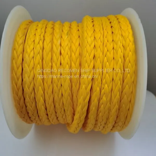 Recomen Supply High Strength Uhmwpe Marine Rope Uhmwpe Mooring Rope Hawser