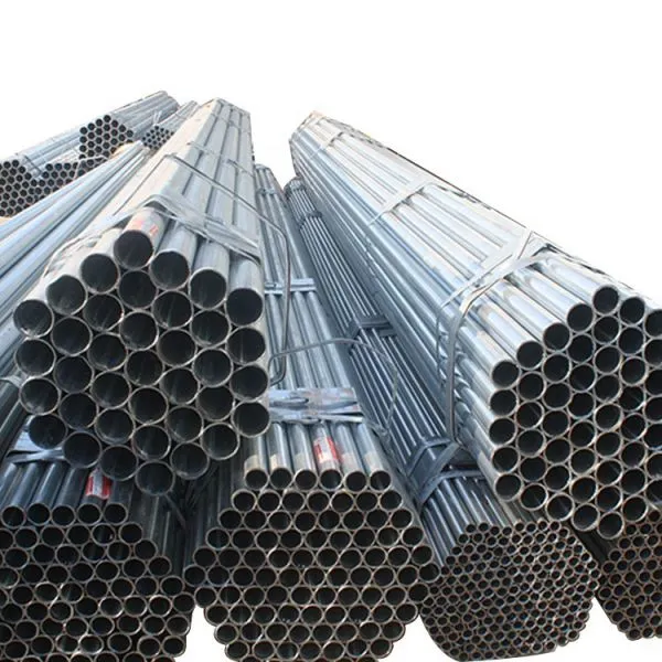 China Shengteng Brand BS 1387 Standard Pre-Galvanized Round Steel Tube Pipe photo-4