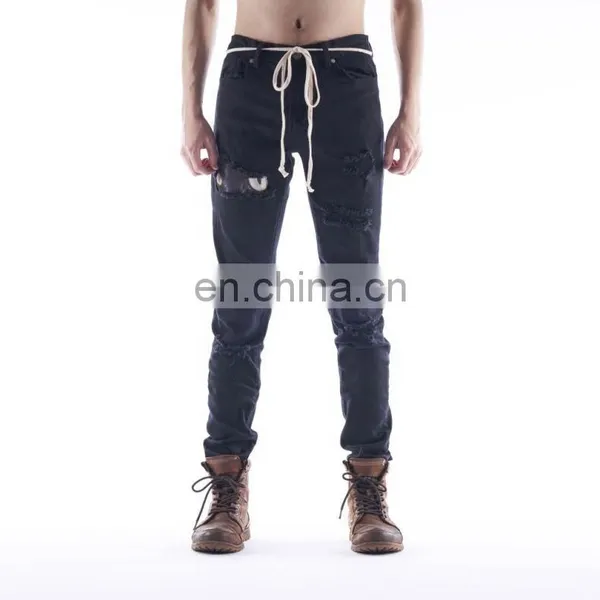DiZNEW China Factory Custom Wholesale Made High Quality Popular Mens Skinny Jeans photo-3