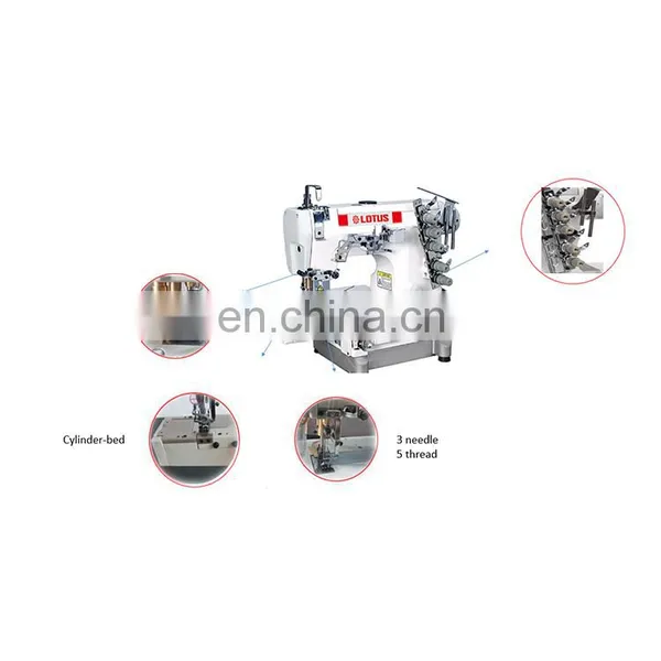 LT 600-01 HIGH-SPEED CYLINDER-BED INERLOCK SEWING MACHINE photo-2