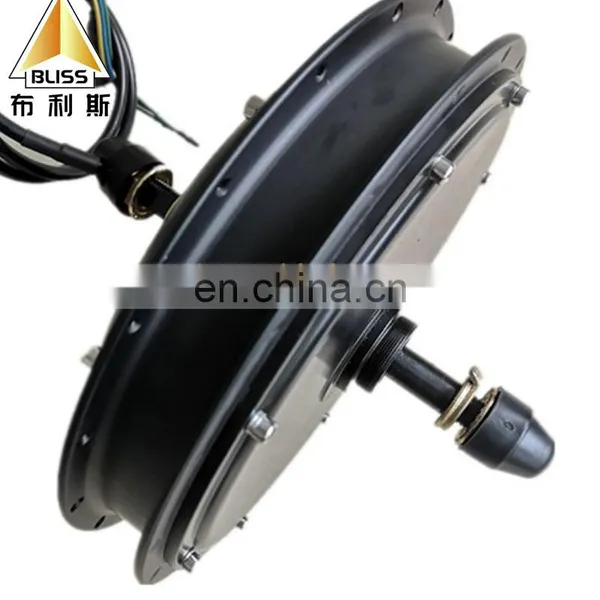 Manufacturers Supply 10 Inch 12wheel Hub Motor Inch 500W-3KW205 Series High Power Wheel Electric Car Electric Motor photo-5