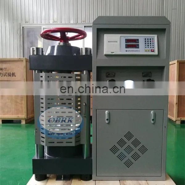 2000KN Electro Hydraulic Digital Cement Pressure Testing Machine photo-4
