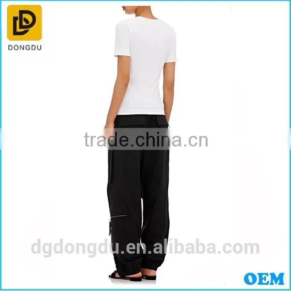 China Factory Wholesale OEM Design Lady White T Shirt 2016 photo-3