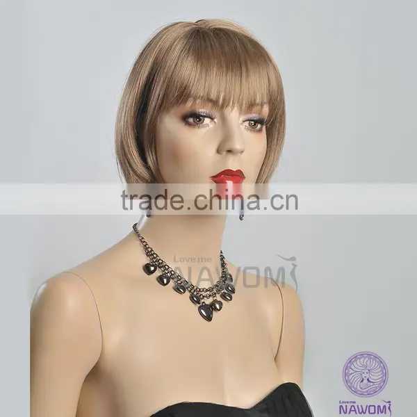 Japan's Hair Woman Short Straight Brown Synthetic Wig 2301 photo-3