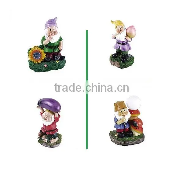 Solar Power Rechargable Father Christmas LED Lights photo-2