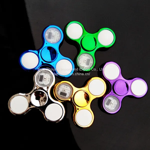 Led Variable Light Fingertip Gyroscope Decompression Toys photo-3