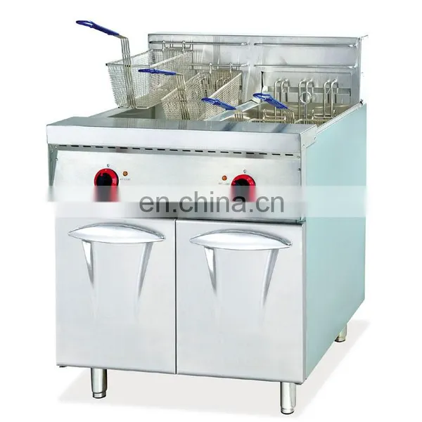 Commercial Stainless Steel Free Standing Electric Deep Fat Fryer With Cabinet photo-2