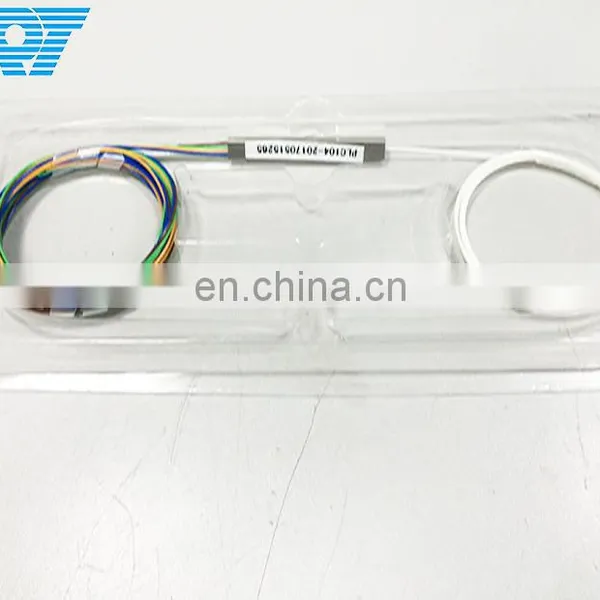 Outdoor Single Mode Low Back Reflection Mini 1X4 Bare Fiber Optic Plc Splitter Without Connector photo-2