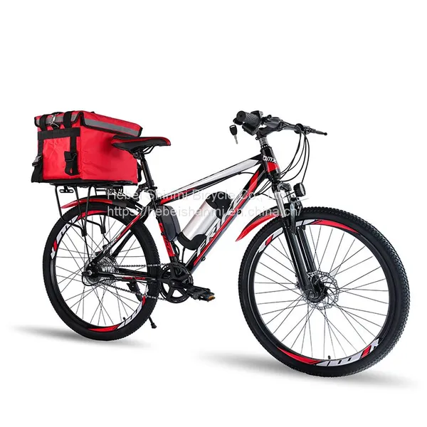 21 Speed Beach Cruiser Electric e Bike 48v 26inch Electric Bicycle Kit photo-5