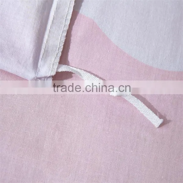 Cute Girls Bedding Set Pink Bow Printed Kids Comforter Cover Sets Eco-friendly Children Quilt Cover Set photo-6