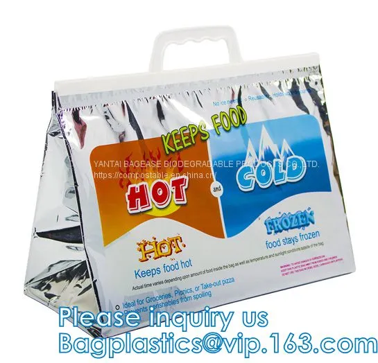 Promotional Aluminium Extra Large Thermal Cooler Insulated Tote Bags With Zipper,Custom Logo Cooler Bag for Food Bagease