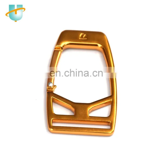 Custom Wholesale Bulk Small Mini Camping Hiking Water Bottle Metal Aluminum Alloy Snap Carabiner Clip Hook