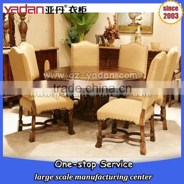 Wooden Dining Table Set Dining Room Furniture Made in China photo-2