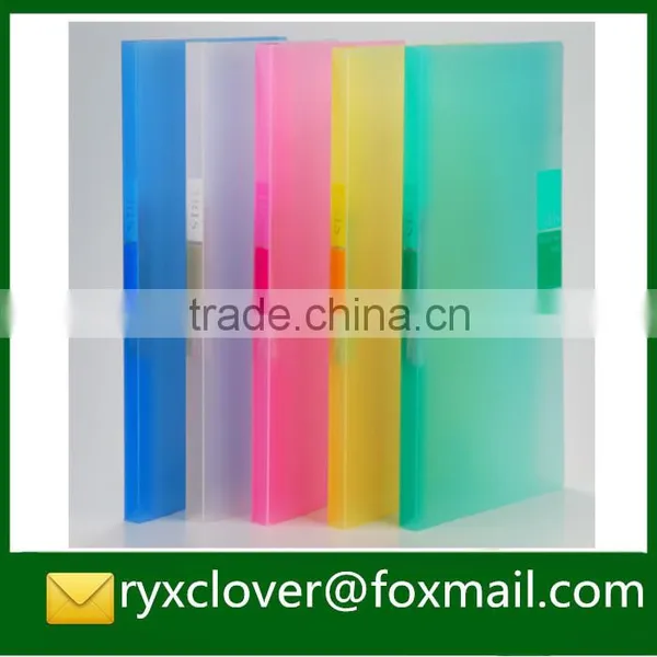 PP Stationery Office School 20 Clear Pockets A4 Paper Documents Display Book photo-4