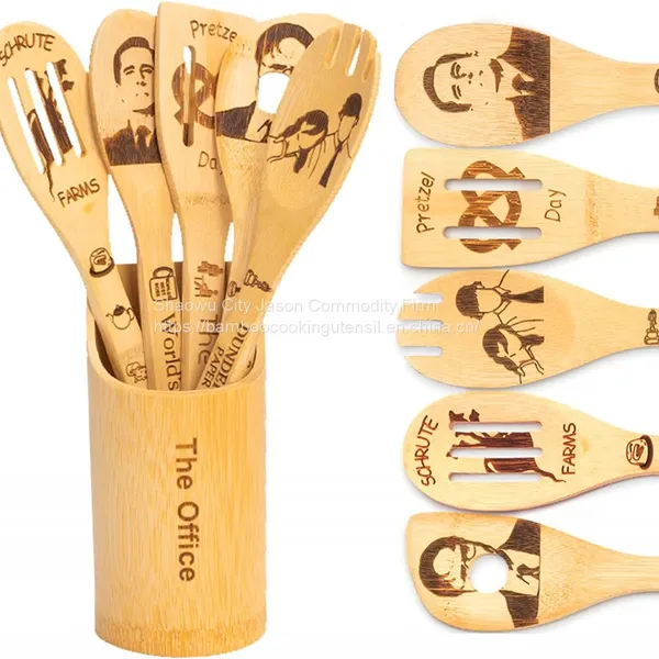 Bamboo Cooking Spoon,bamboo Utensils Set Wholesale photo-5