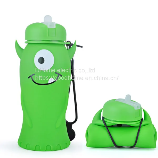 Sports Water Cup Student Portable Summer Silicone Leak Proof Water Bottle Children's Water Bottle Cup（Wechat:13510231336） photo-2