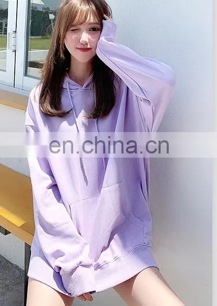 RTS New Fashion Autumn Winter Casual Women's Oversized Hoodies Sweater Shirt Workout Fitness Sports Long Sleeve Tops photo-2