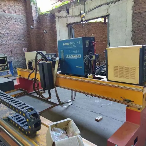 Second Hand Gantry CNC Plasma Flame Cutting Machine photo-4