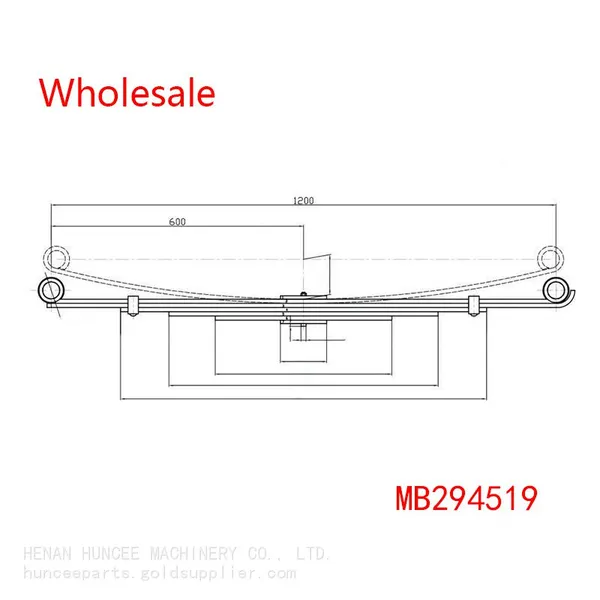 MB294519 MB-294519 For MITSUBISHI Leaf Spring Wholesale photo-2