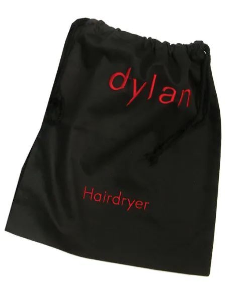 hair dryer bag hotel room hair dryer pouch drawstring pouch