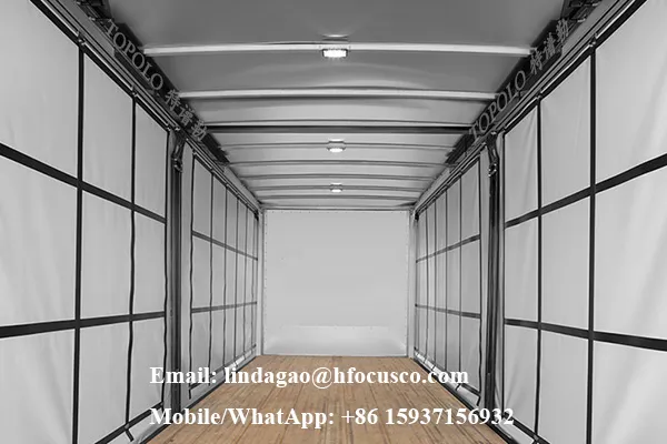 Side Curtain Trailer | Curtain Side Trailer,Commercial Vehicle Curtain Sider Trailer Curtainsider Semi-Trailer for Pellets Goods Transport photo-2