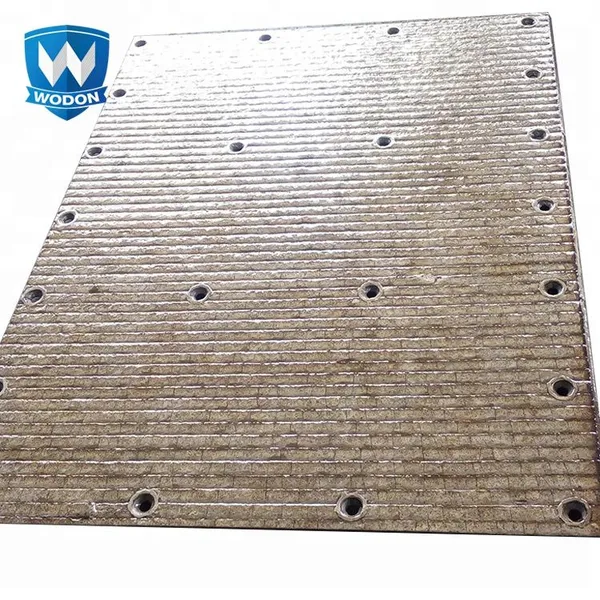 Wodon Abrasion Resistant Bimetal Cco Wear Plate for Coal Dropping Curve Pipe photo-6