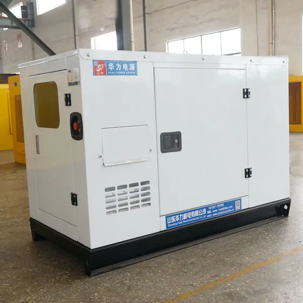 Hot Selling 15kW Portable Diesel Generator Set Silent Type AC Output Gense