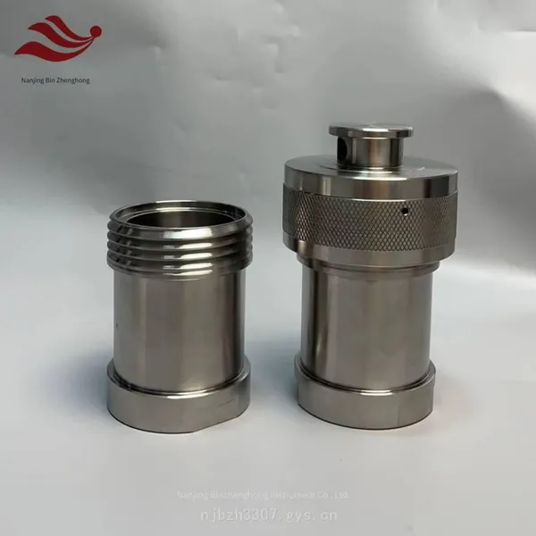 Titanium Alloy Outer Digestion Tank, Lightweight and More Corrosion-resistant, With a Ptfe Inner Cup, 50ml Pressure Digestion Bomb for Sample Digestion and Dissolution photo-3