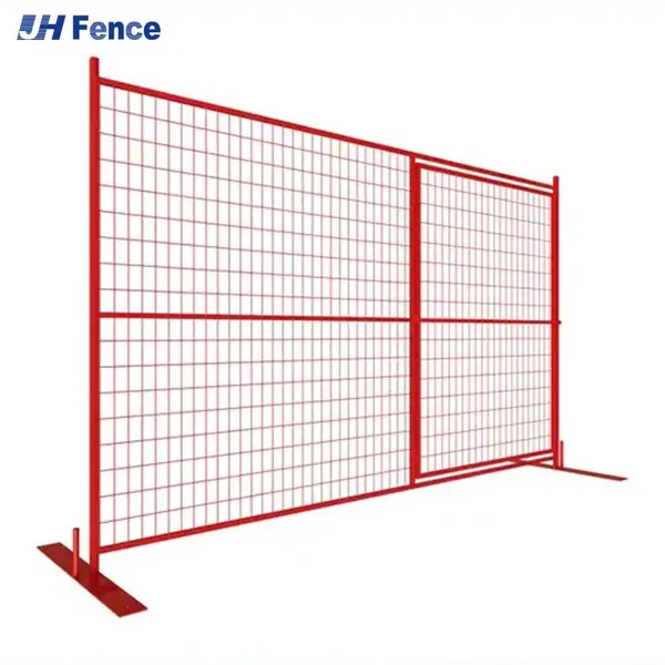 High Quality Galvanized 6x12FT Portable Chain Link Temporary Construction Fence photo-3