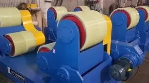 Replacement Shore 95A Solid Polyurethane (PU) Rollers for Welding Rotators & Turning Rolls Drive & Idler Spare Parts photo-4