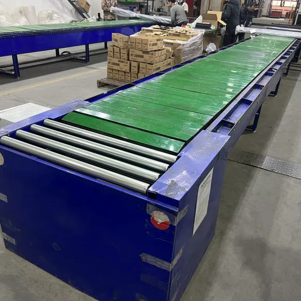 Polyurethane Coated Chain Plate Conveyor Belt, Household Appliance Assembly Line Conveyor Belt photo-2